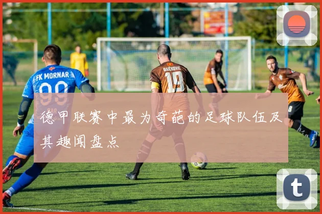 德甲联赛中最为奇葩的足球队伍及其趣闻盘点